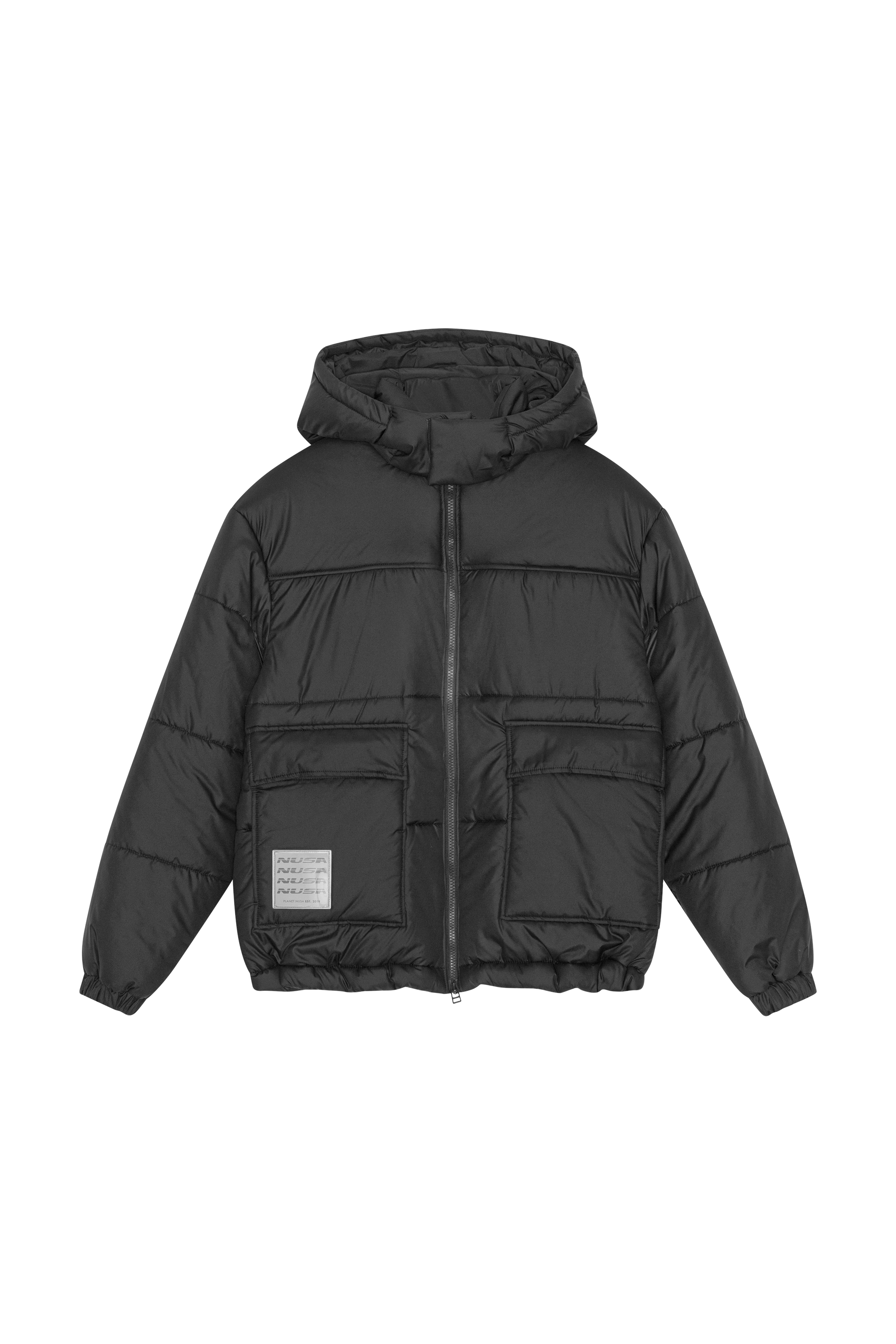 Men's Arctic1 Padded Zip Jacket - Black - Planet Nusa