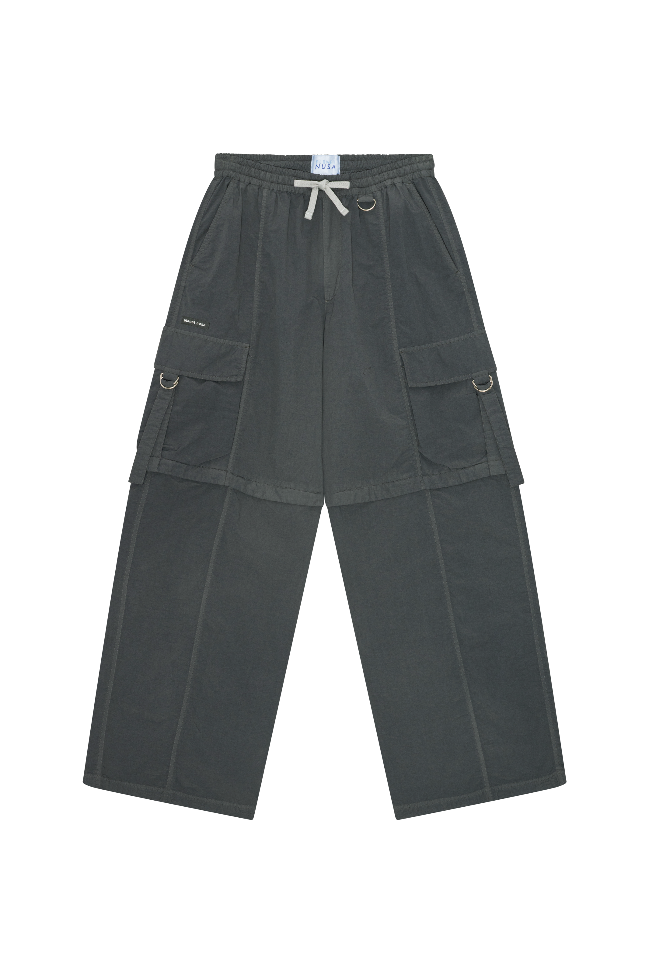 Cloud1 Zip Pants - Charcoal Grey - Planet Nusa