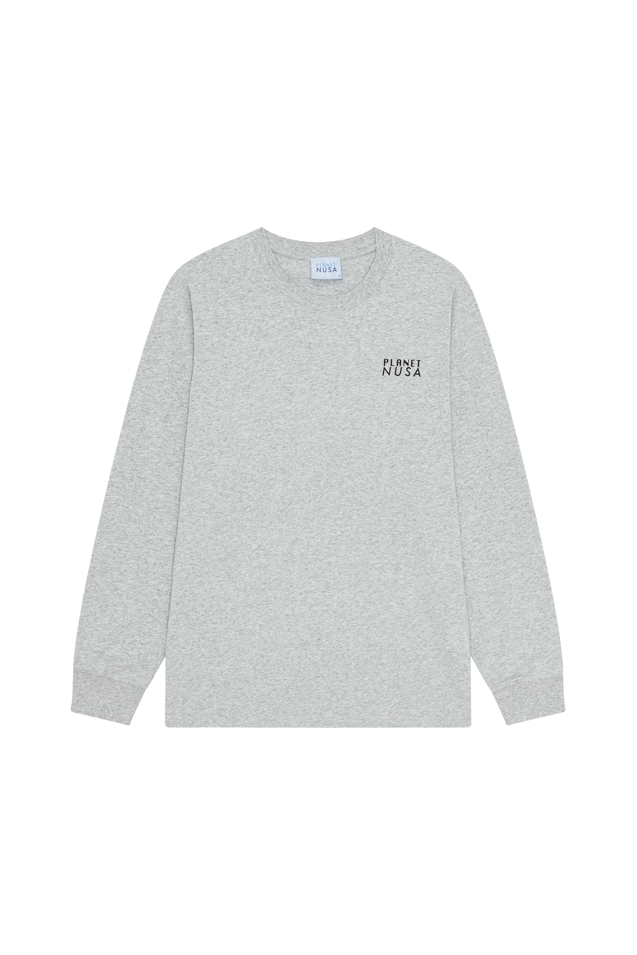Women's Jer1 Long Sleeve - Grey Melange Pn - Planet Nusa