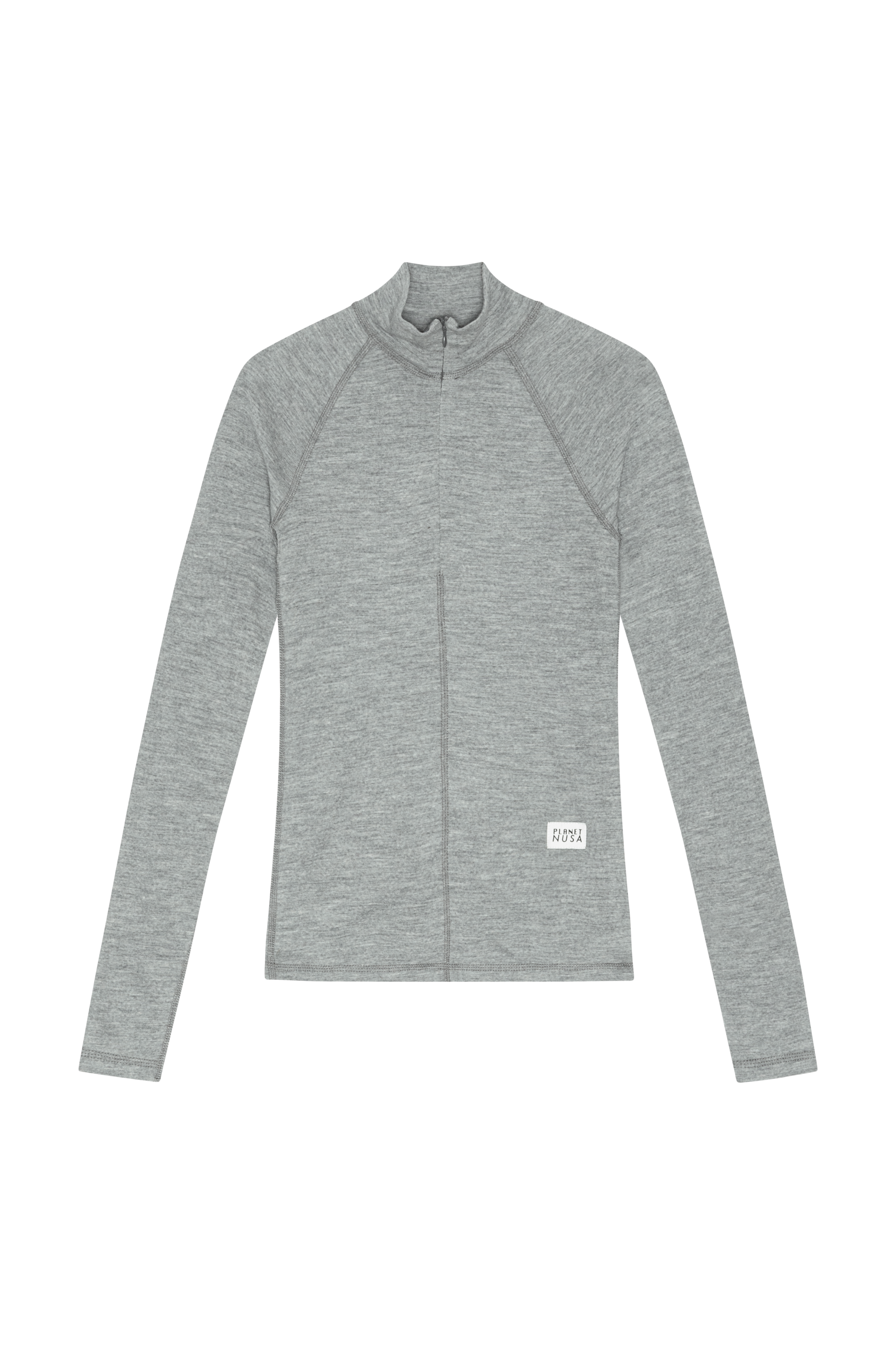 Women's Offpiste1 Wool Long Sleeve - Grey Melange – Planet Nusa