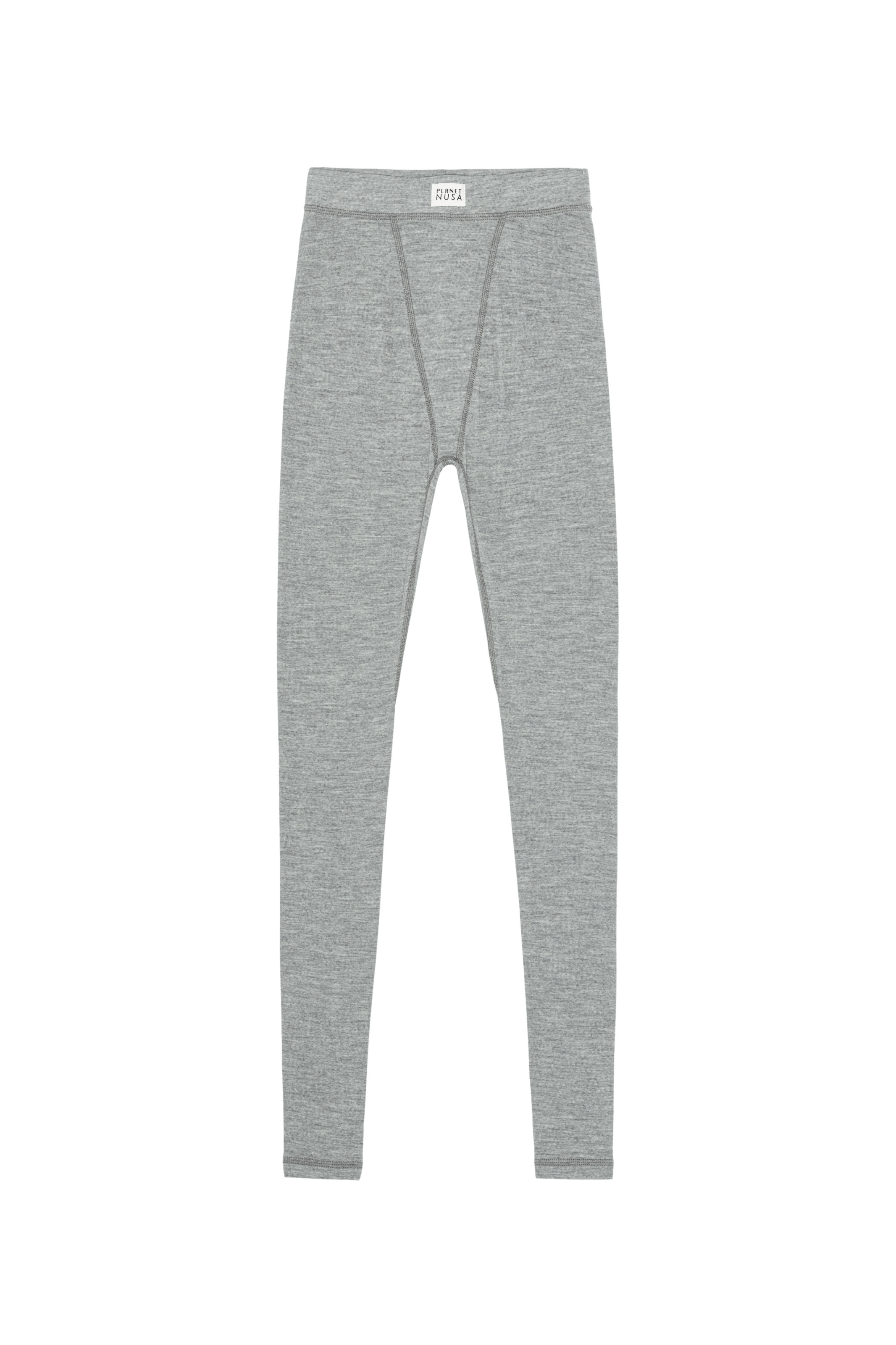 Women's Offpiste1 Wool Leggings - Grey Melange - Planet Nusa