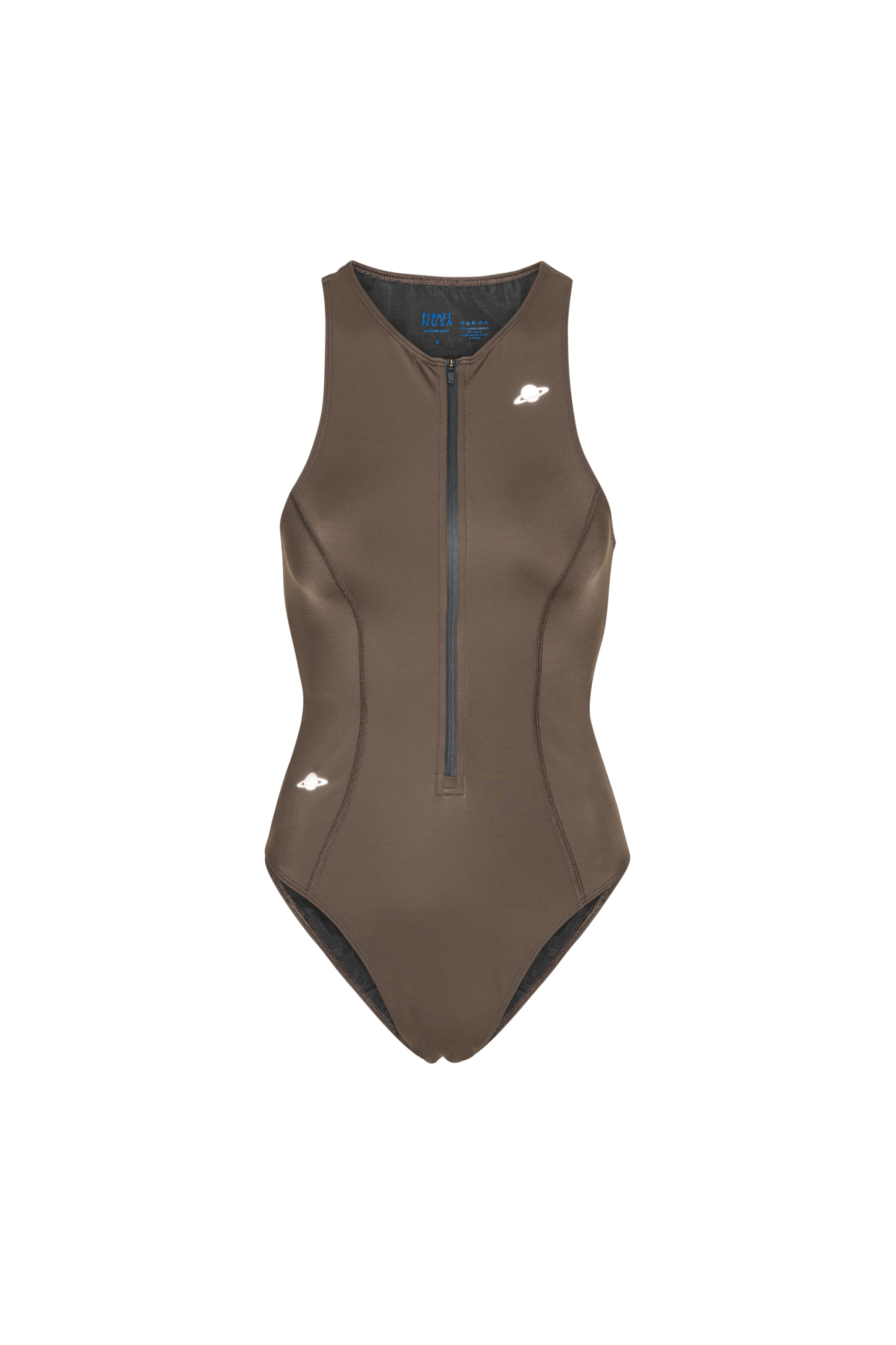 Women's Performance1 Swimsuit - Chocolate Brown – Planet Nusa