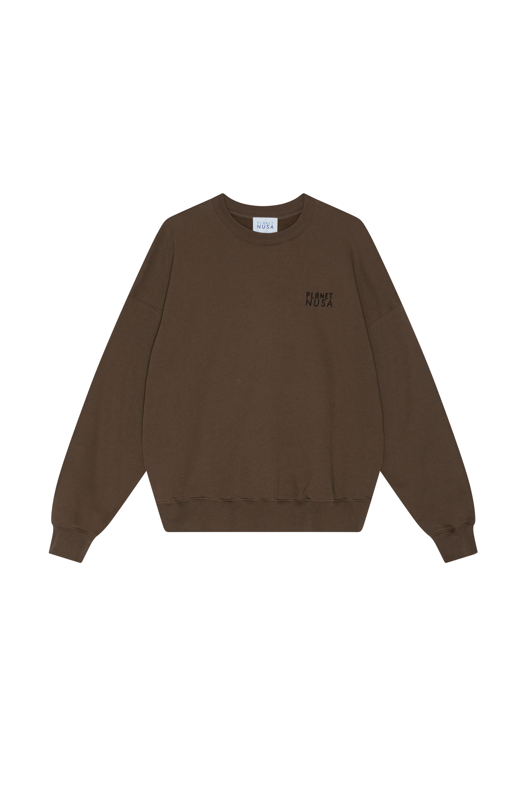 Women's Relax1 Sweat - Chocolate Brown - Planet Nusa