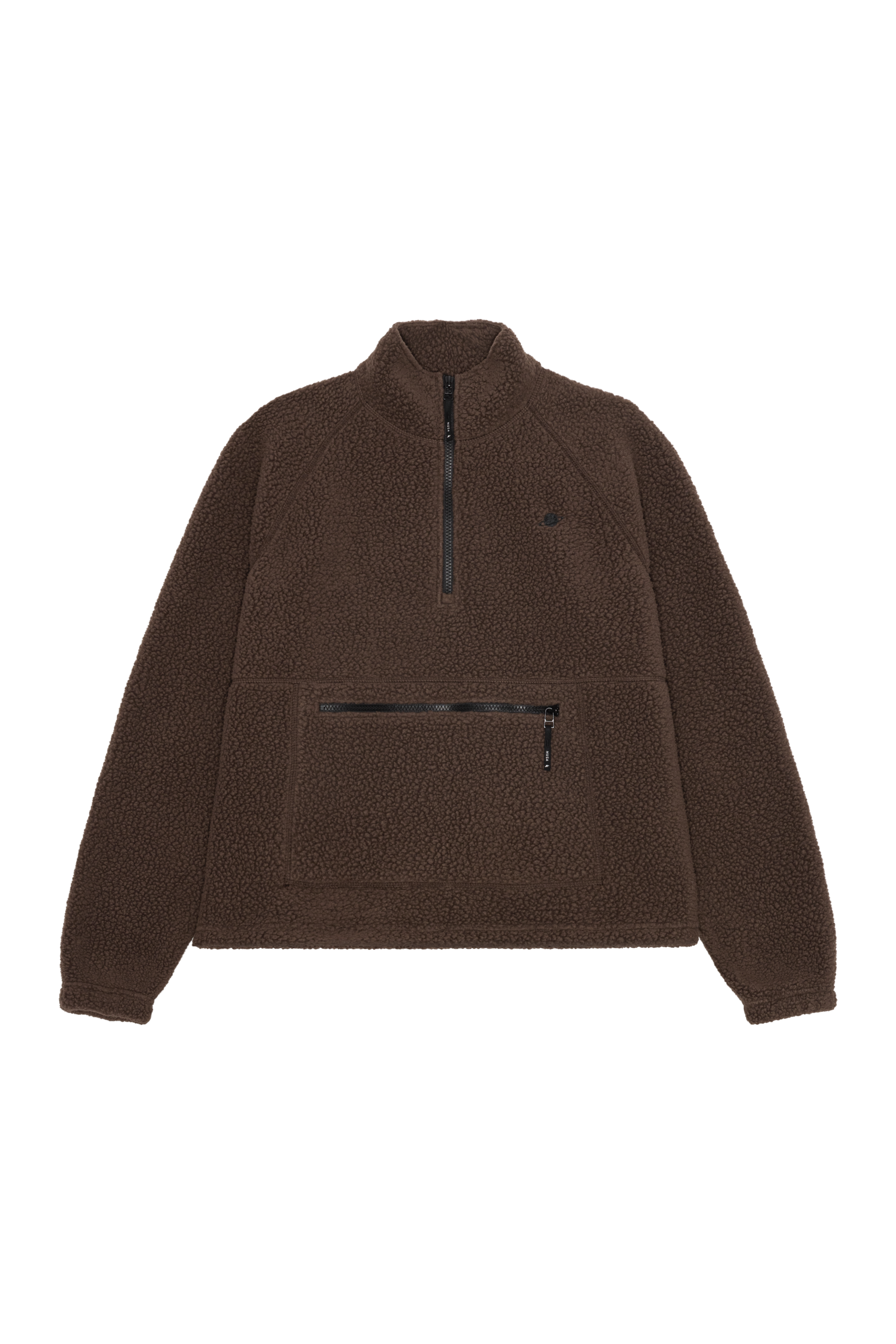 Women's Shelter1 Teddy Half Zip - Chocolate Brown – Planet Nusa