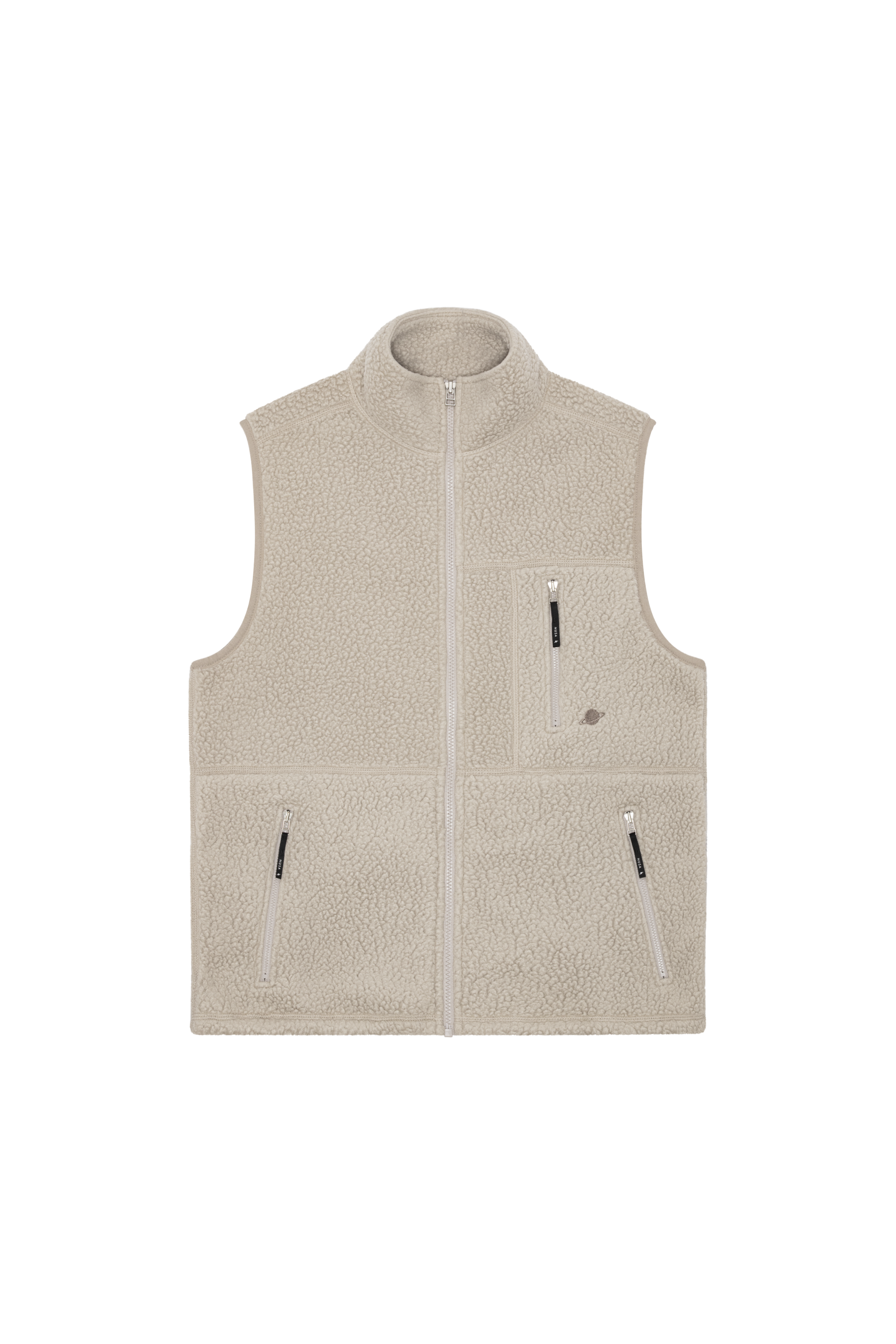 【タグ付新品】Na.e Standard Wool Vest_ Beige Pine1 Teddy Waistcoat - Beige - Planet Nusa