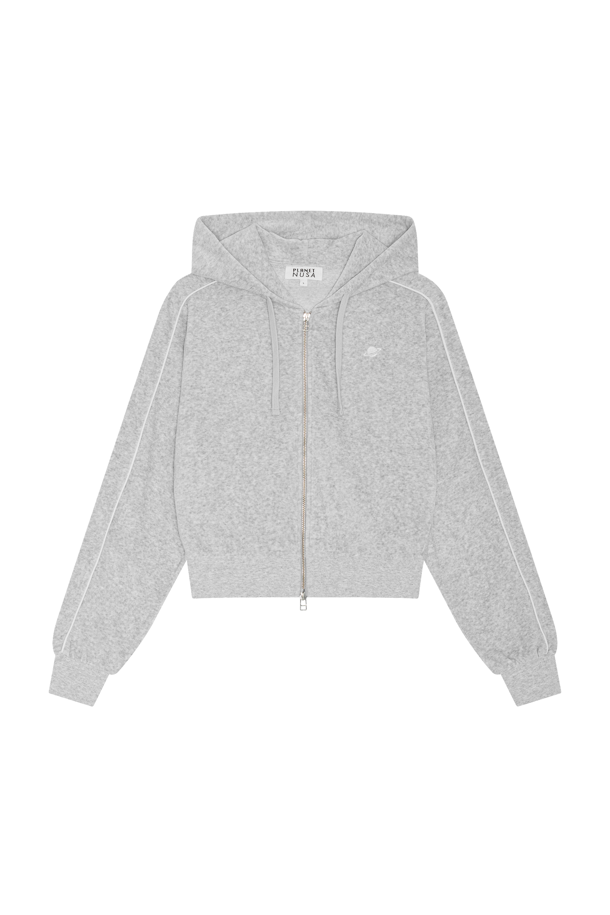 West1 Zip Cropped Hoodie – Planet Nusa