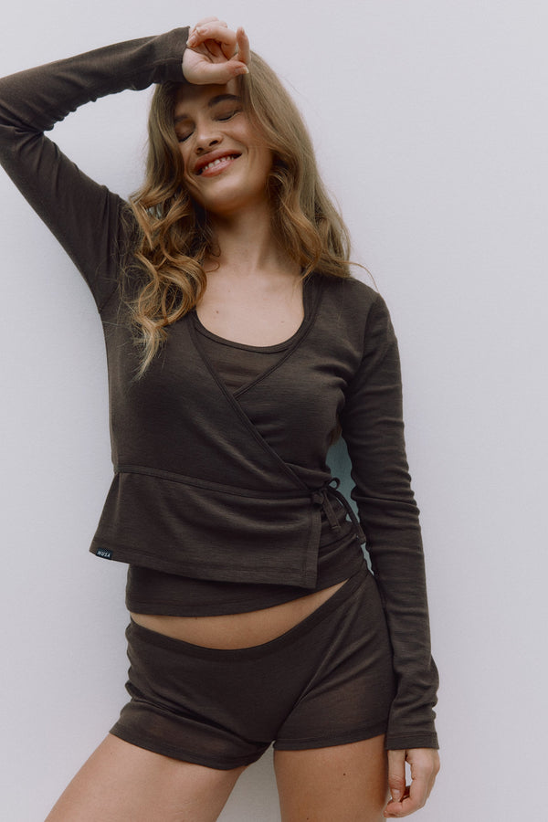 Womens Wool Drop