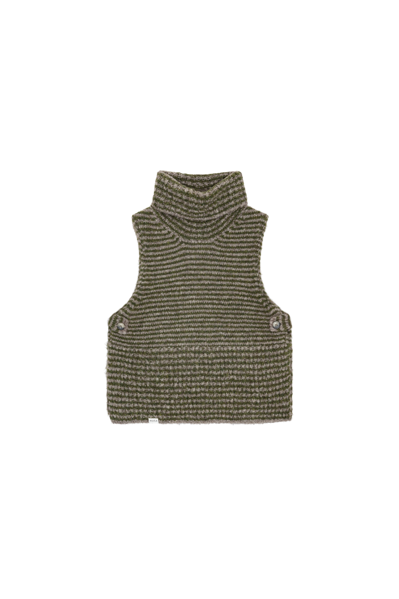 Mist1 Brushed West – Army/Taupe Stripes