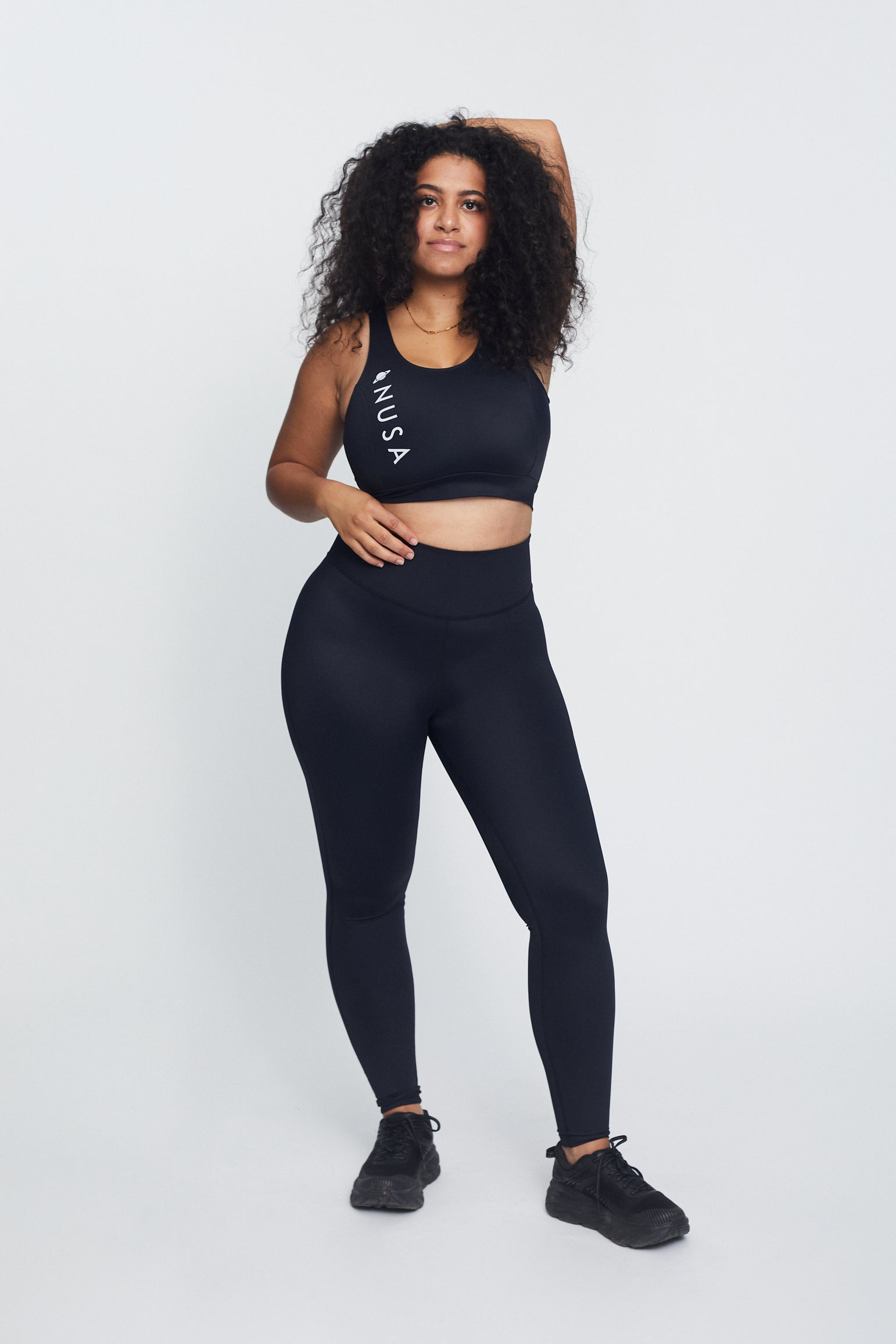 Women's Homerun1 Power Sports Bra - Black