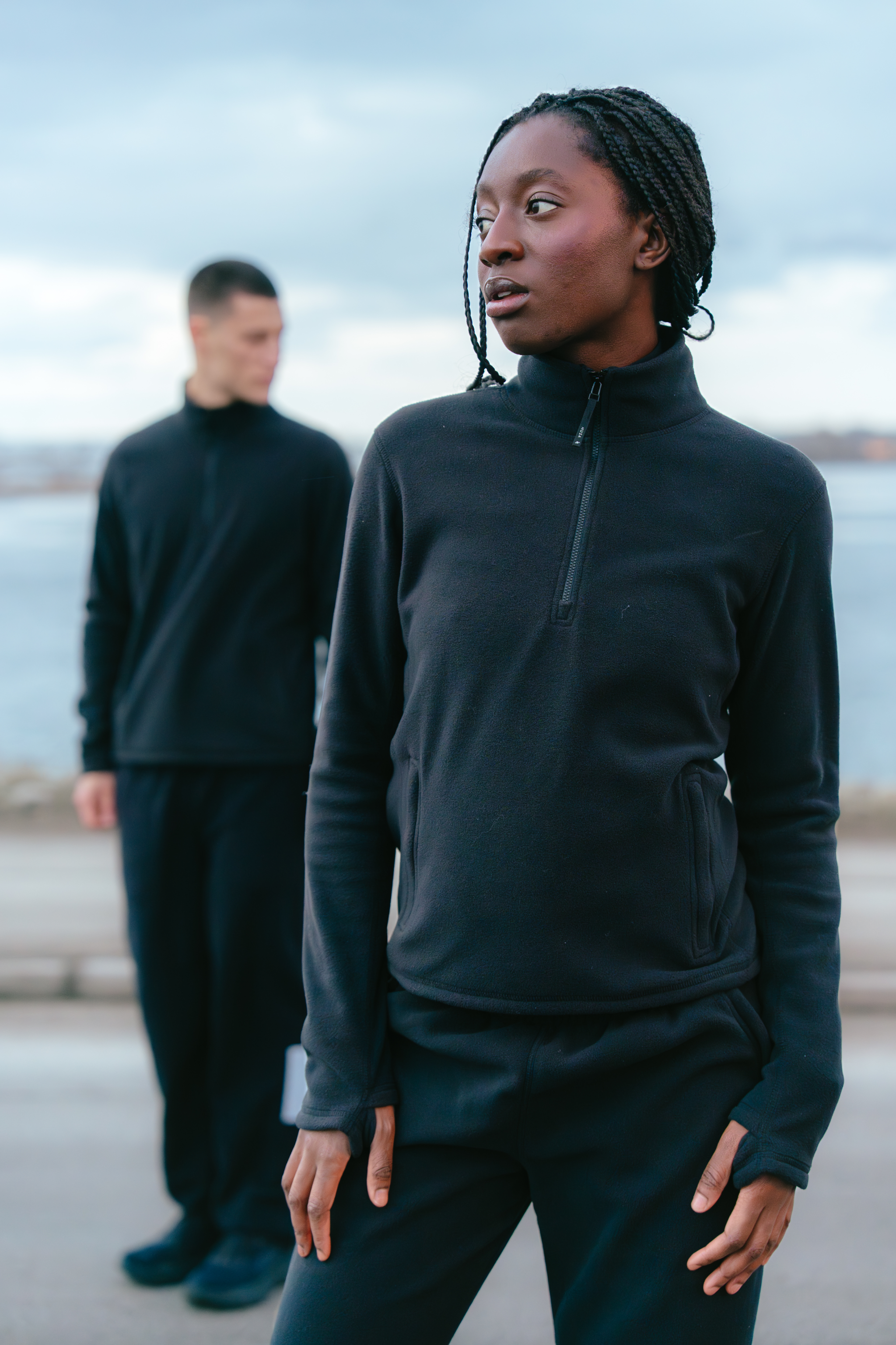 Dash1 Half Zip - Black - Planet Nusa