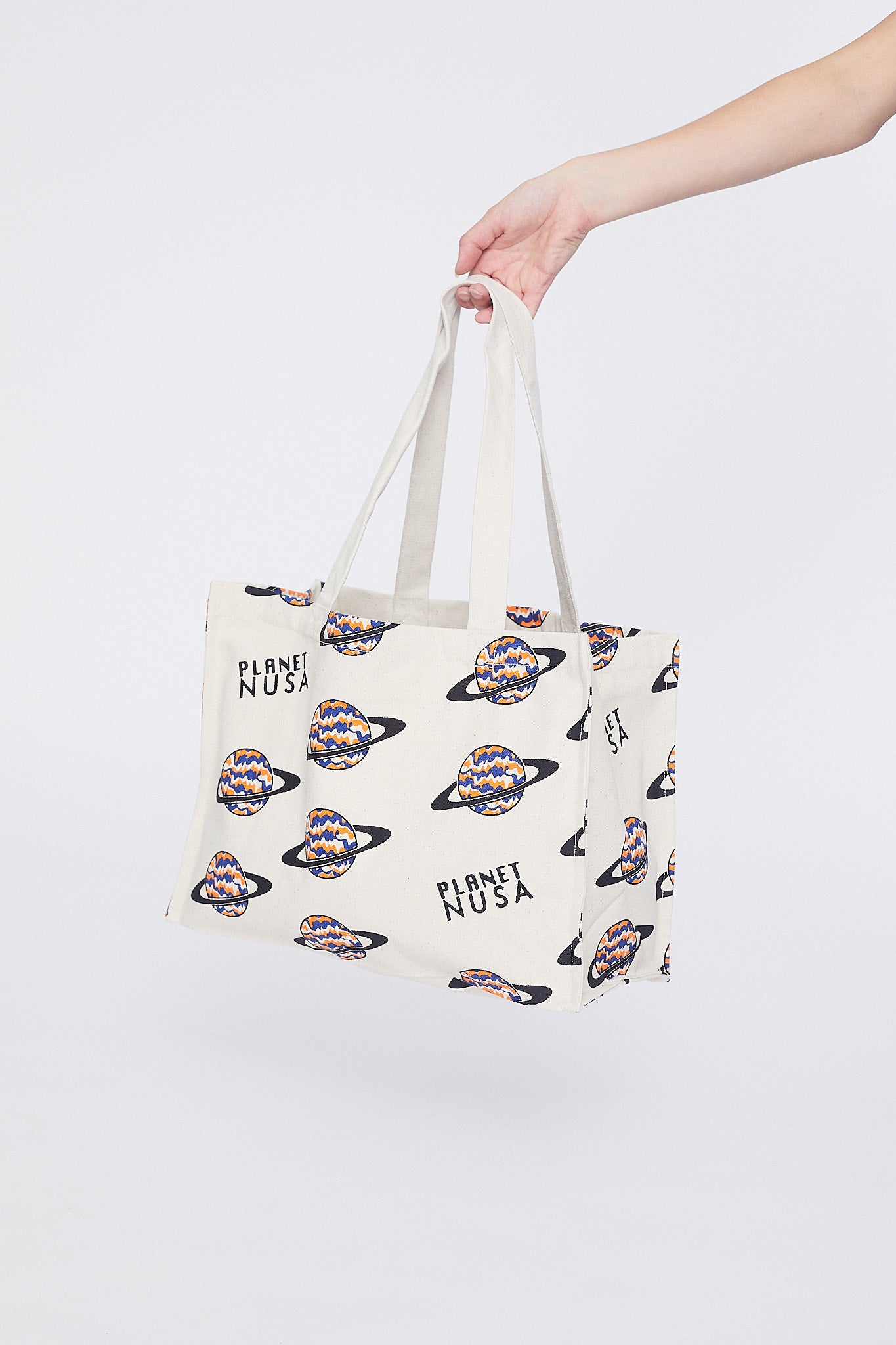 GYM BAG DAZZLING BLUE/ORANGE DRIPPING P L A N E T // N U S A