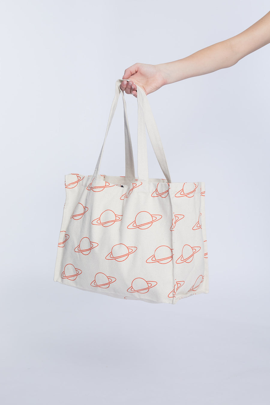 GYM BAG ORANGE PLANETS