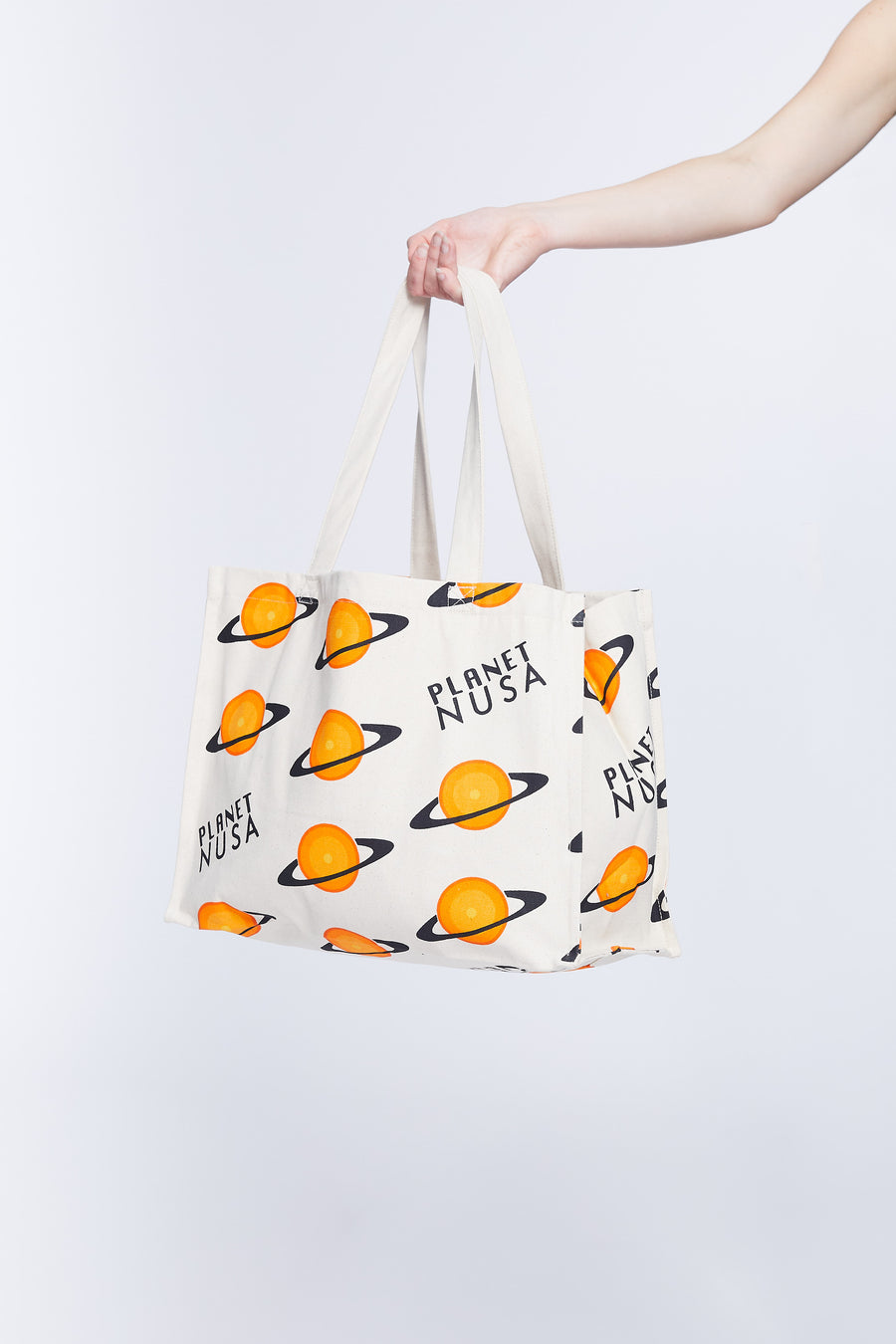 GYM BAG ORANGE GRADIENT PLANETS