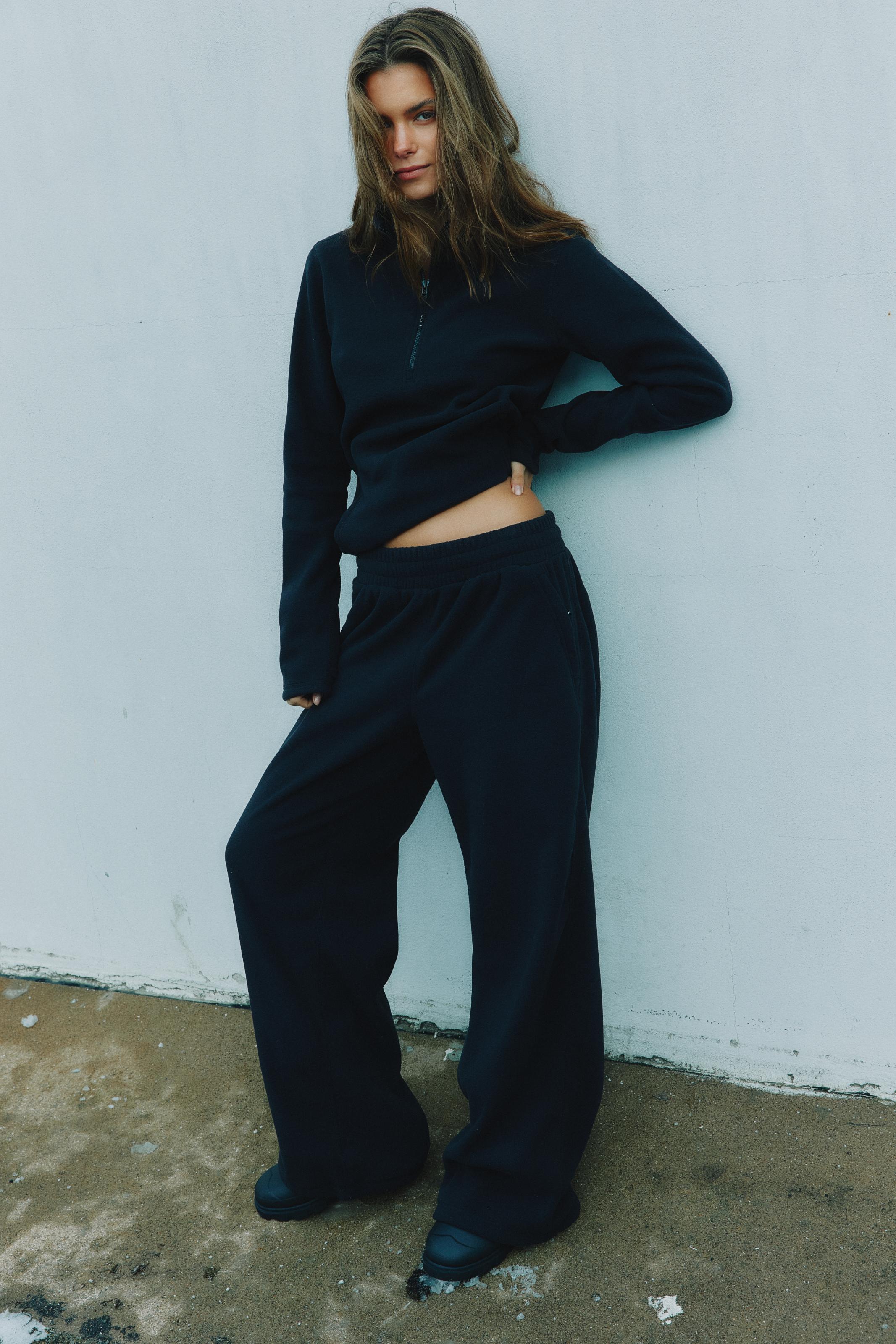 Wide1 Pants - Black - Planet Nusa