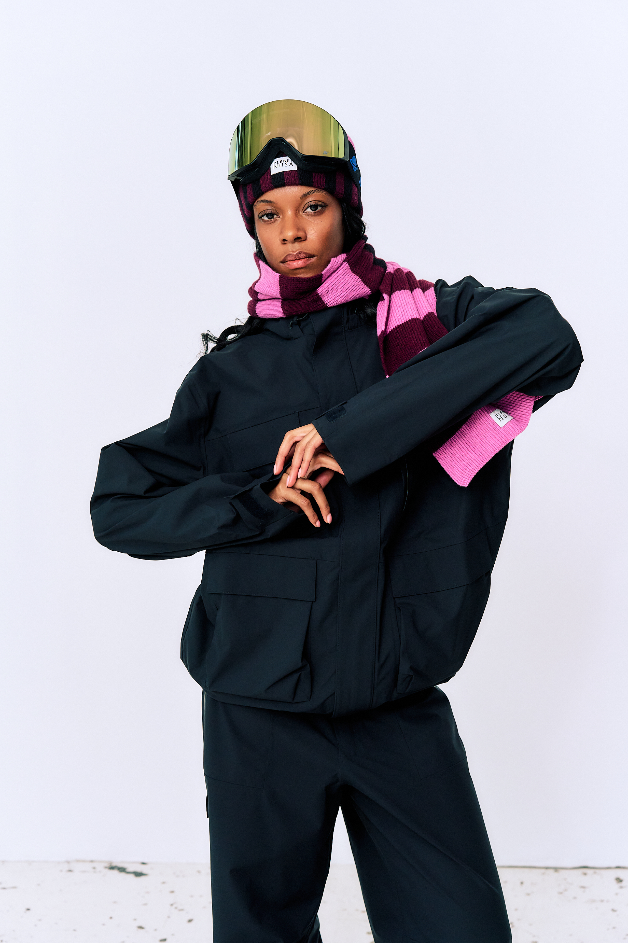 Women's Blizzard1 Shell Jacket - Black - Planet Nusa