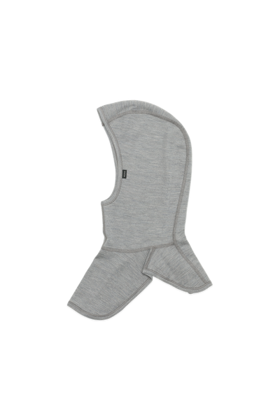 Liewood Baby Schlupfmütze Balaclava 6-9 Monate Teddy grey melange - My
