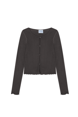 Point1 Cardigan Pointelle