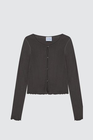 POINT1 CARDIGAN POINTELLE