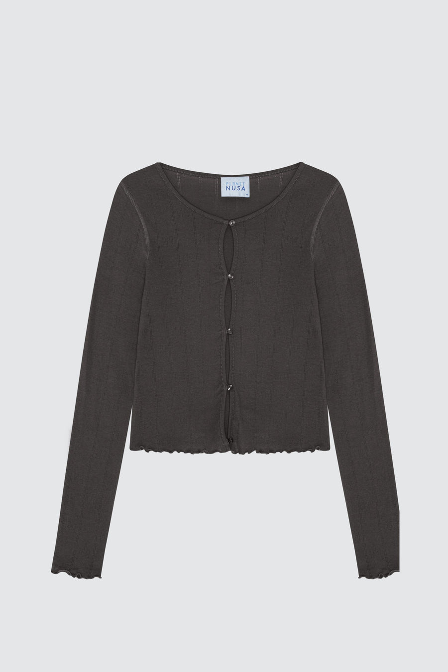 POINT1 CARDIGAN POINTELLE