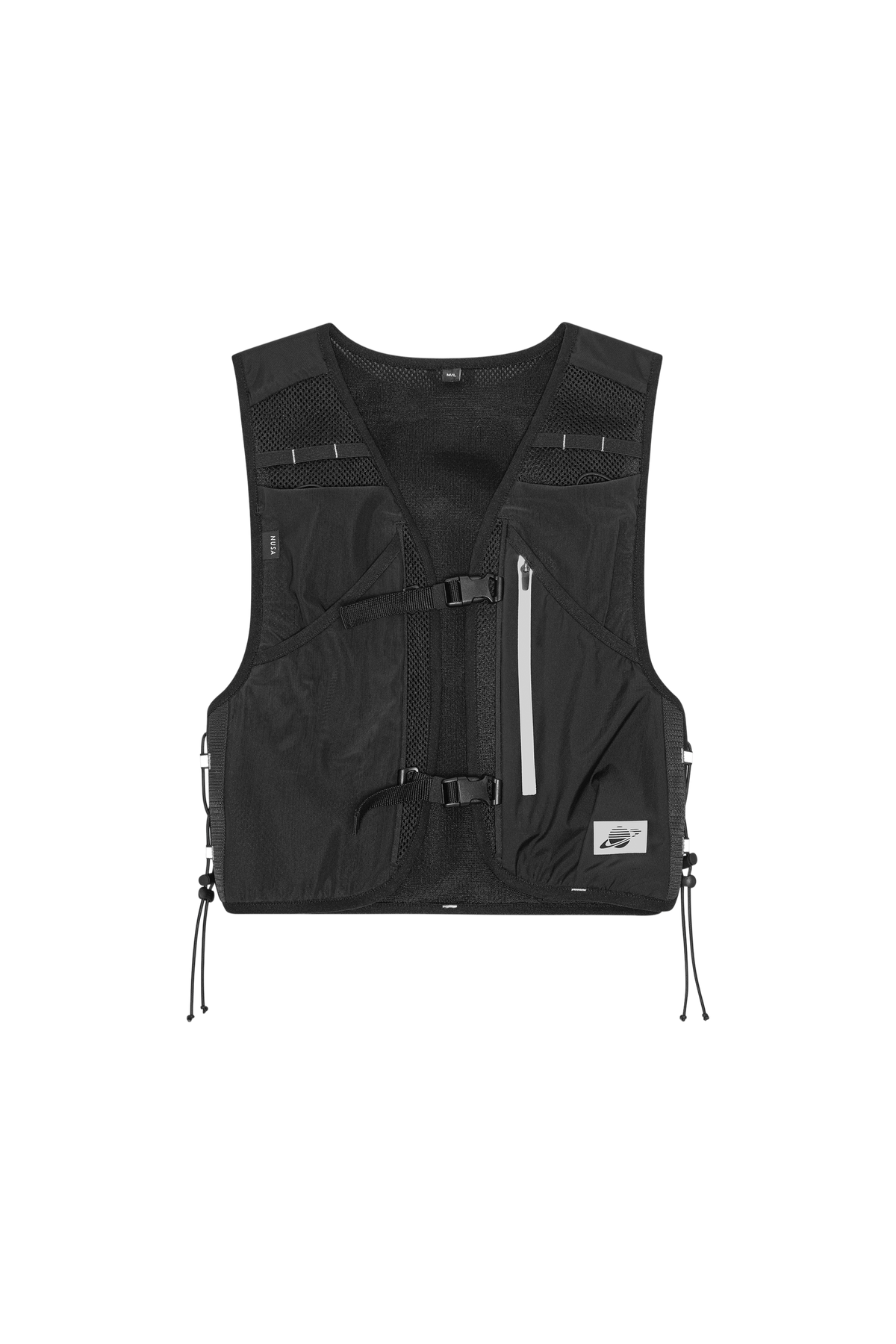 Catch Me1 Waistcoat - Black - Planet Nusa