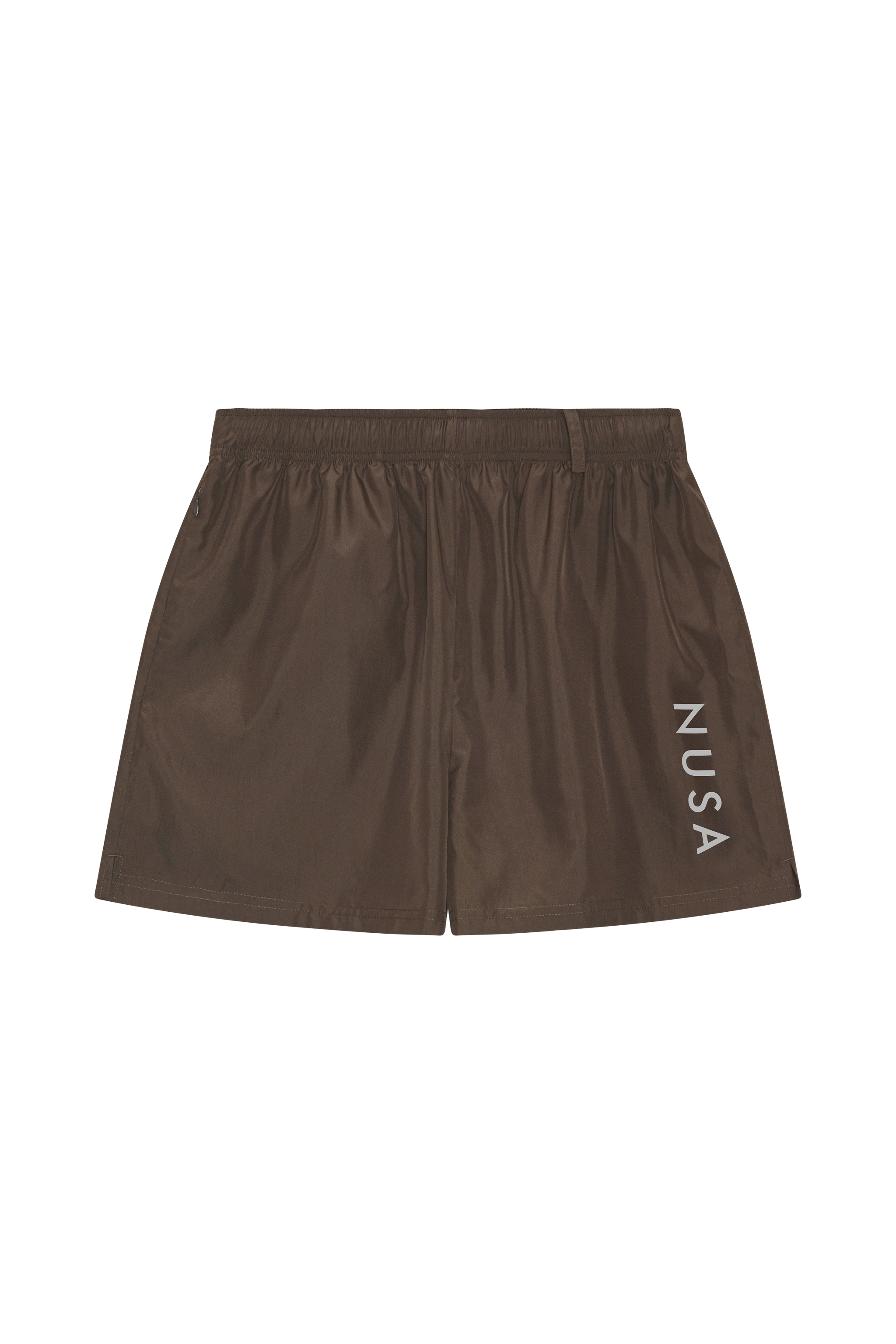 Women's Court1 Shorts - Chocolate Brown - Planet Nusa