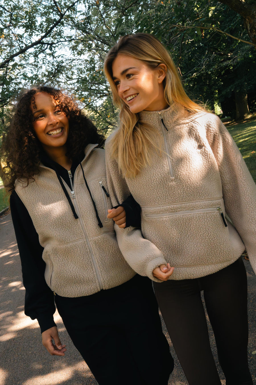 SHELTER1 TEDDY HALF ZIP
