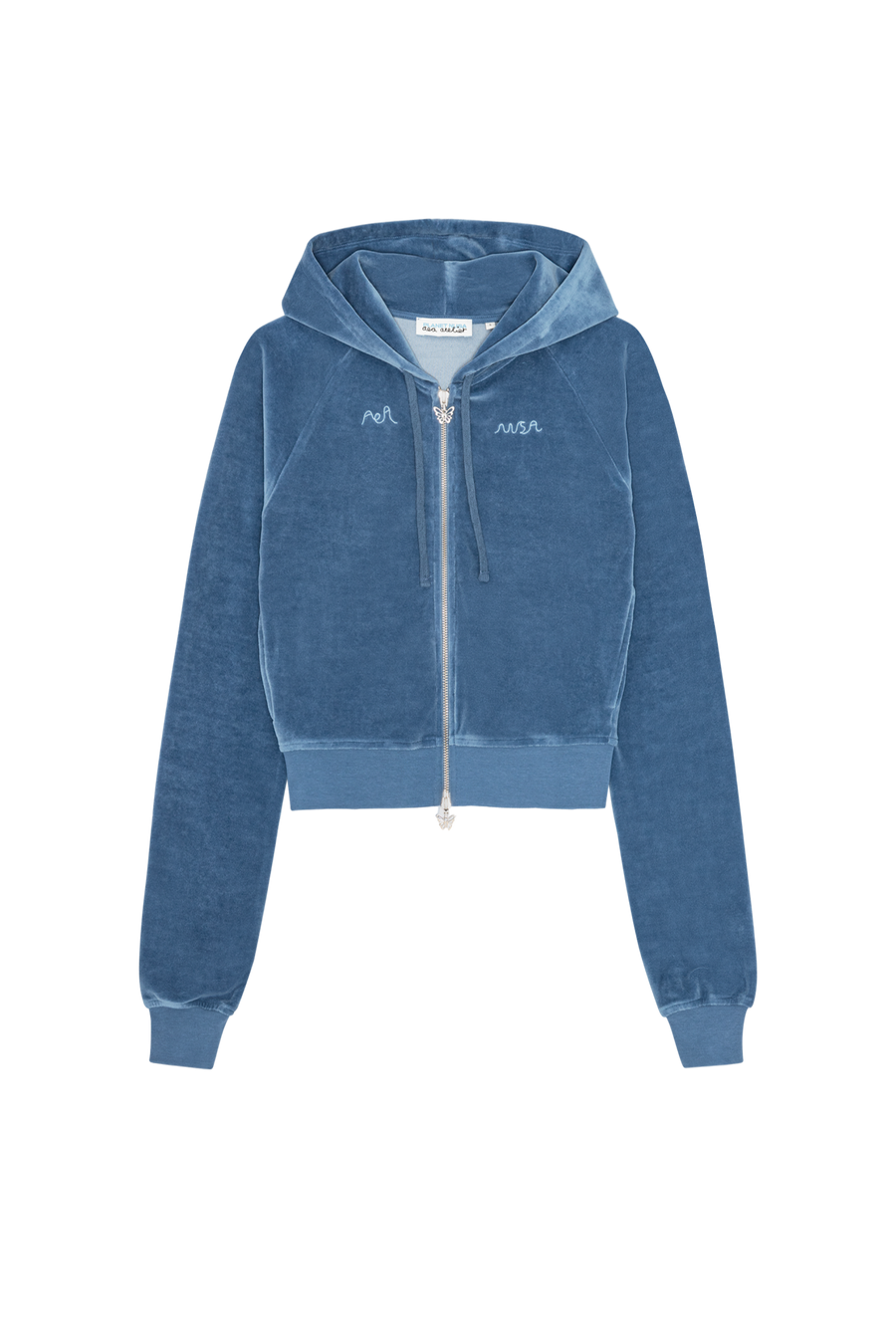 Fly1 Zip Cropped Hoodie