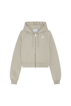 Sky1 Zip Cropped Hoodie