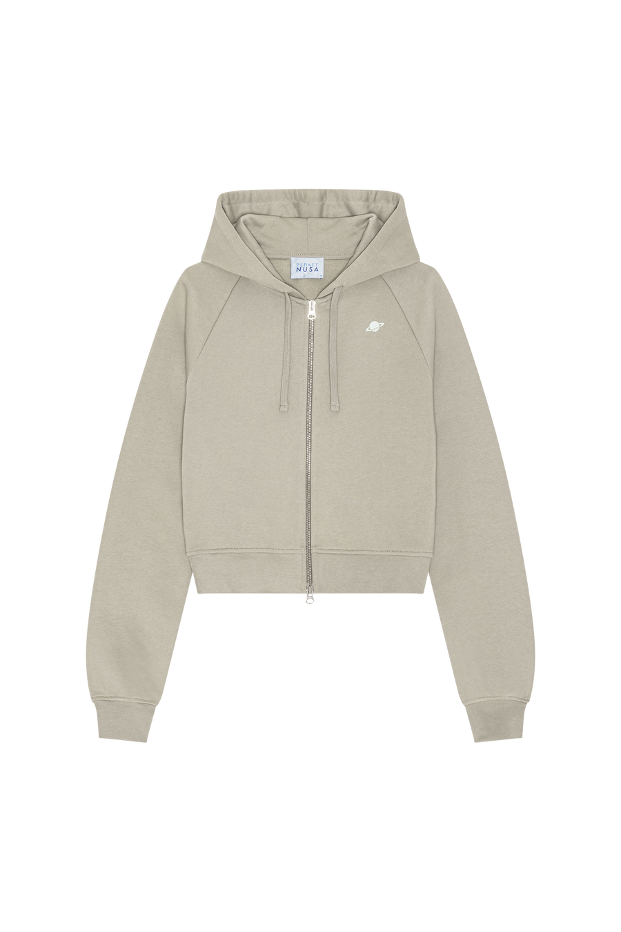 SKY1 ZIP CROPPED HOODIE