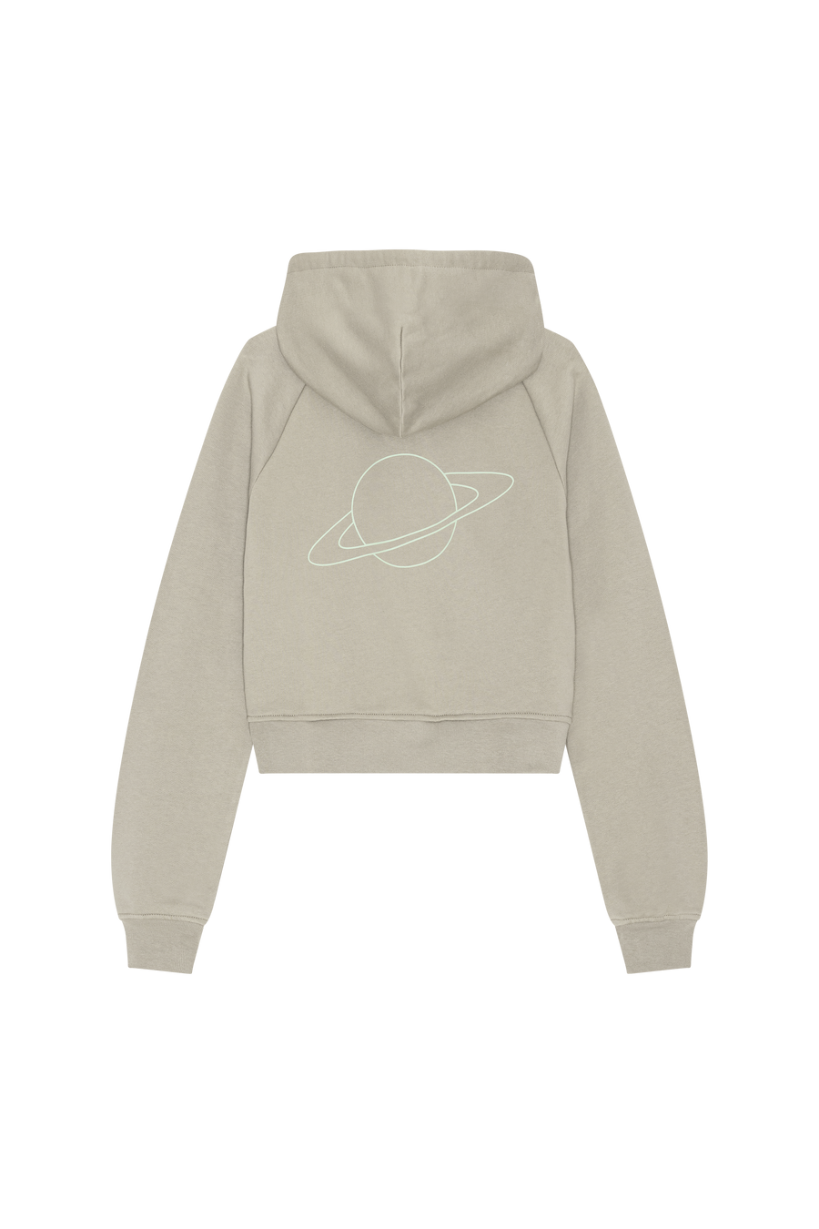 SKY1 ZIP CROPPED HOODIE