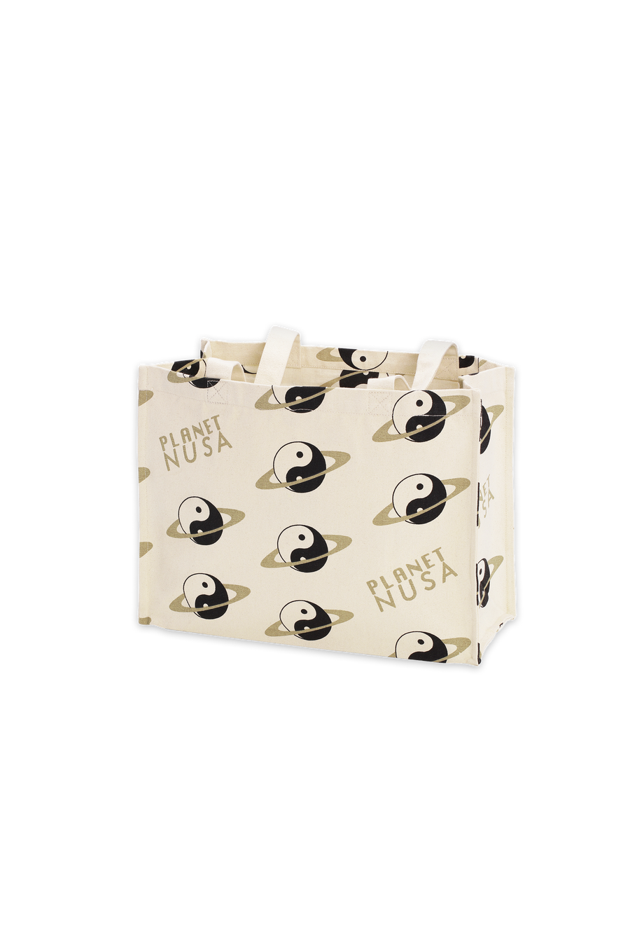 Gym Bag Beige Yin Yang