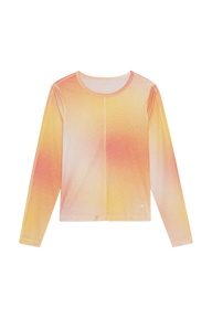 LS3 Powder Long Sleeve - Orange/Pink / XXS
