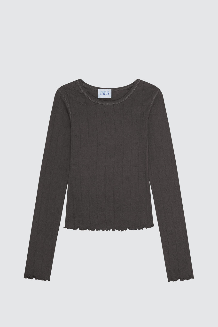 Baby1 Crewneck Long Sleeve Pointelle