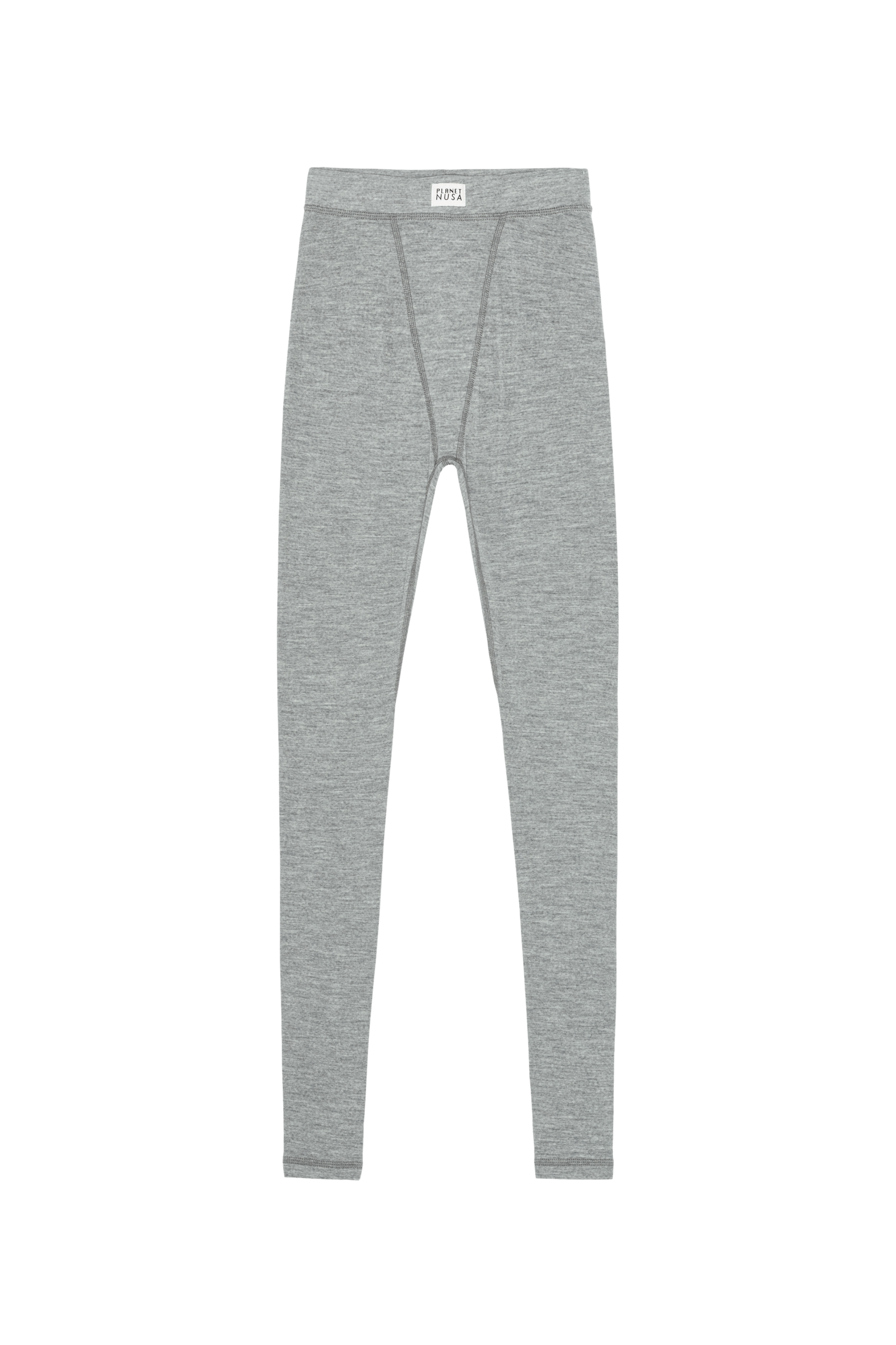 Women's Offpiste1 Wool Leggings - Grey Melange - Planet Nusa