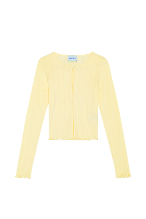 POINT1 CARDIGAN POINTELLE