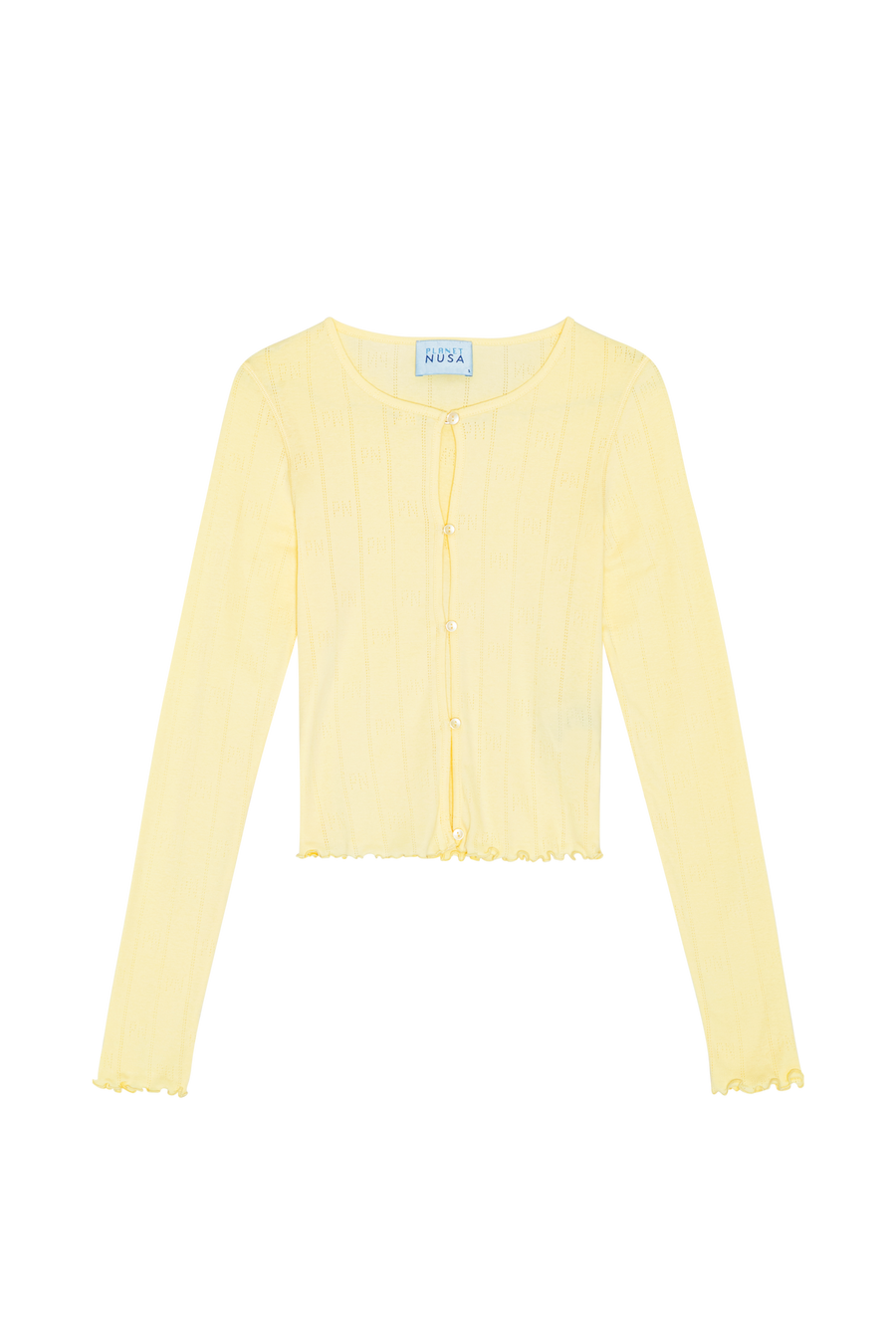 POINT1 CARDIGAN POINTELLE