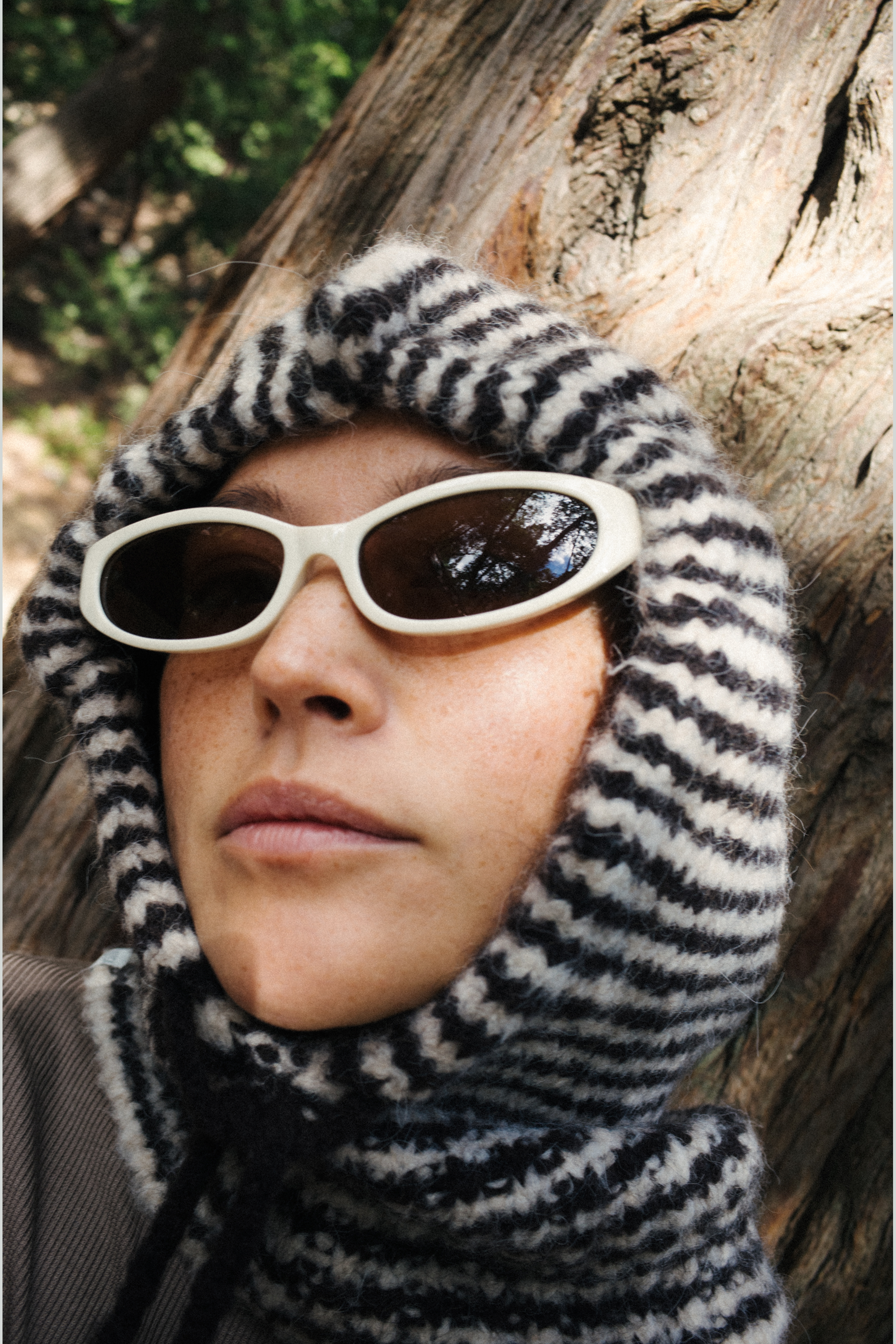 Free1 Balaclava Brushed - Chocolate Brown Stripes – Planet Nusa