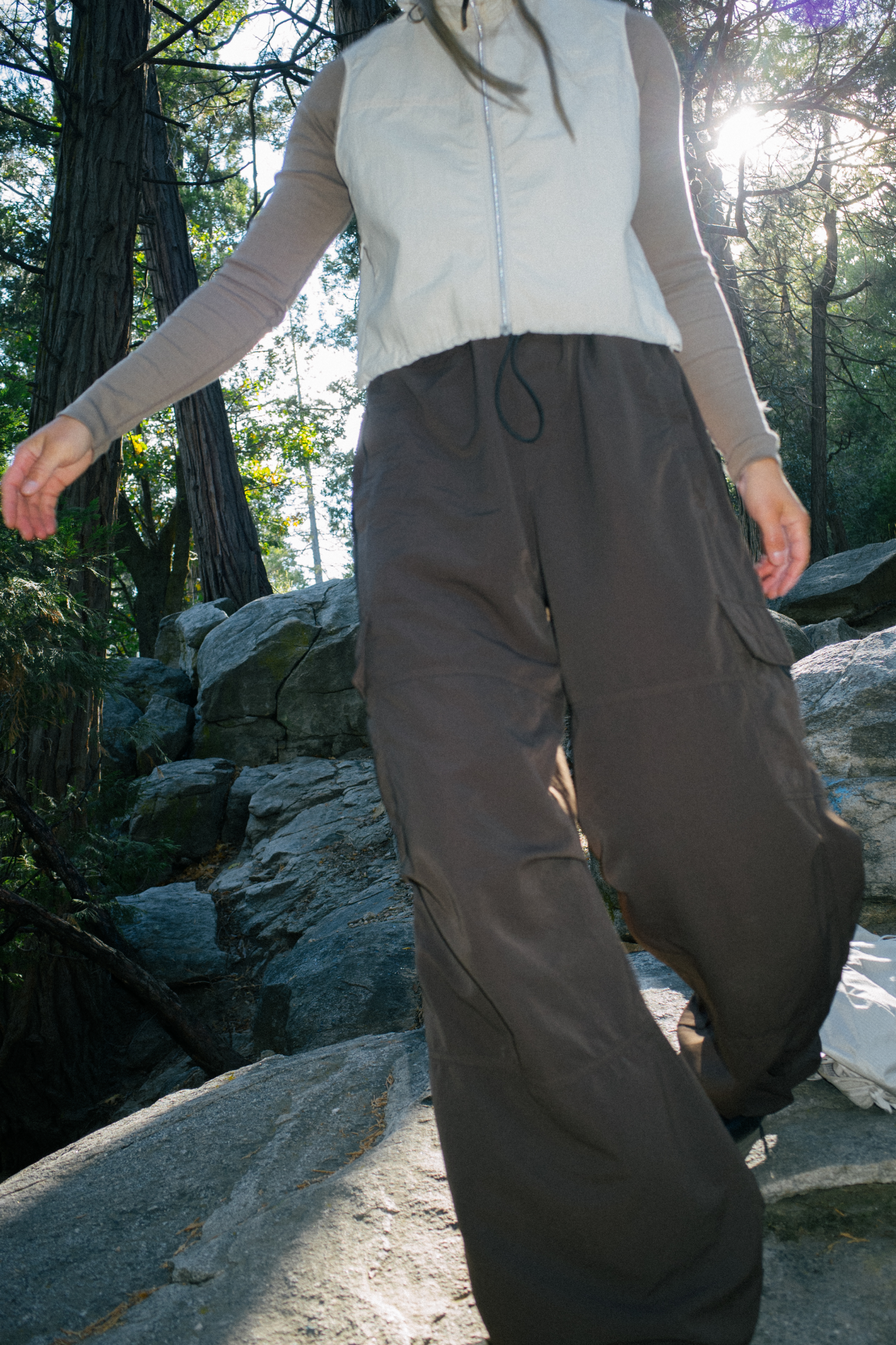 Pavement1 Pants Grid - Chocolate Brown - Planet Nusa