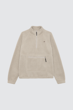 SHELTER1 TEDDY HALF ZIP