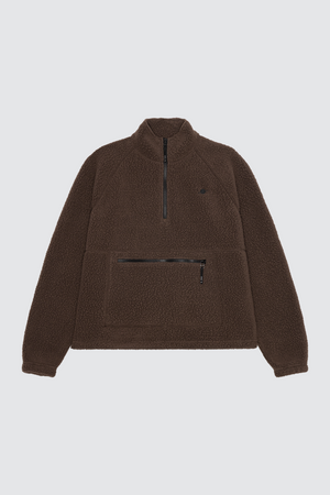SHELTER1 TEDDY HALF ZIP