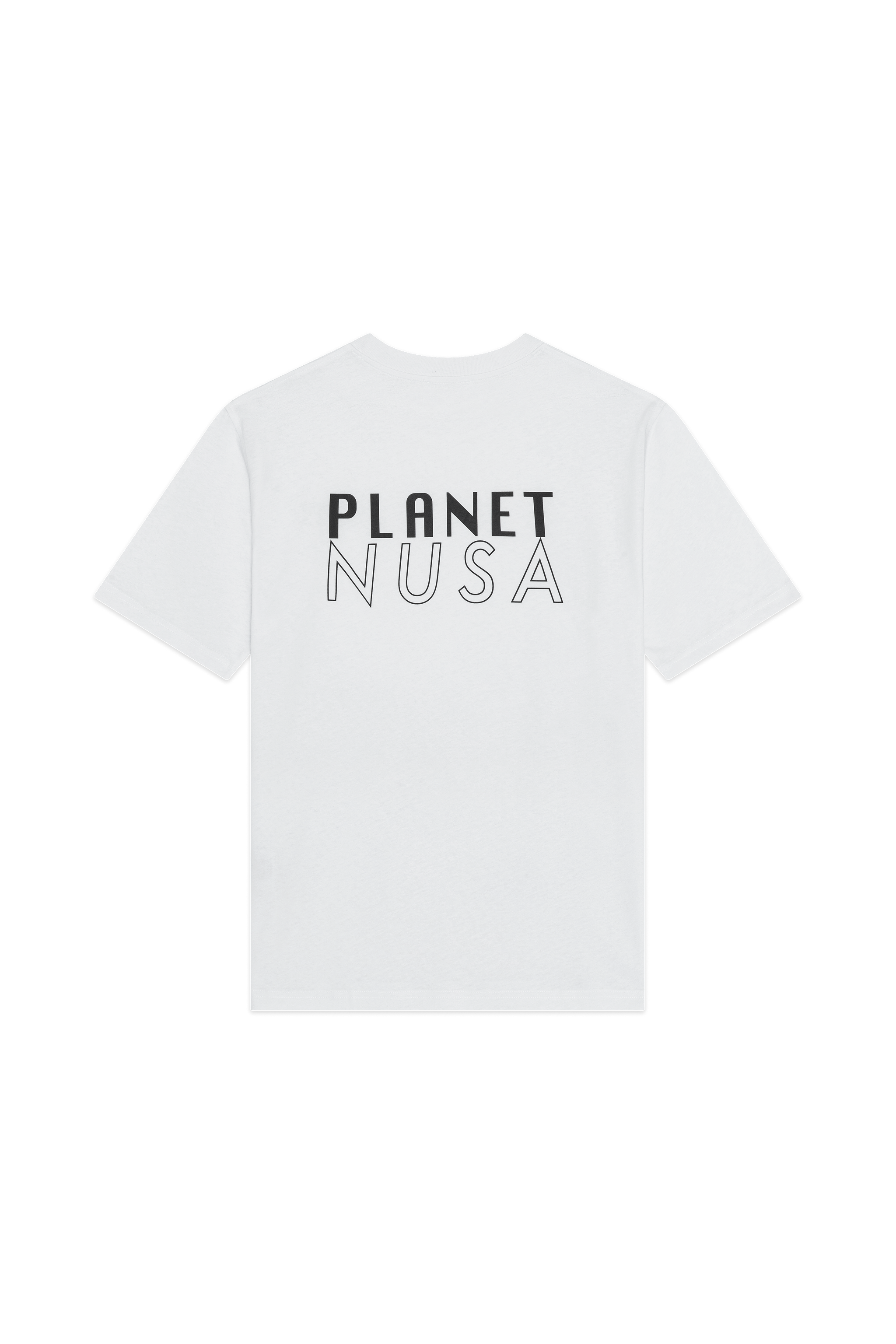 Women's Skate1 Tee - White Pn - Planet Nusa