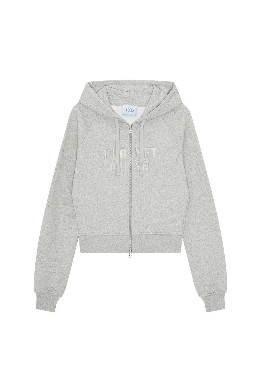 Sky1 Zip Cropped Hoodie