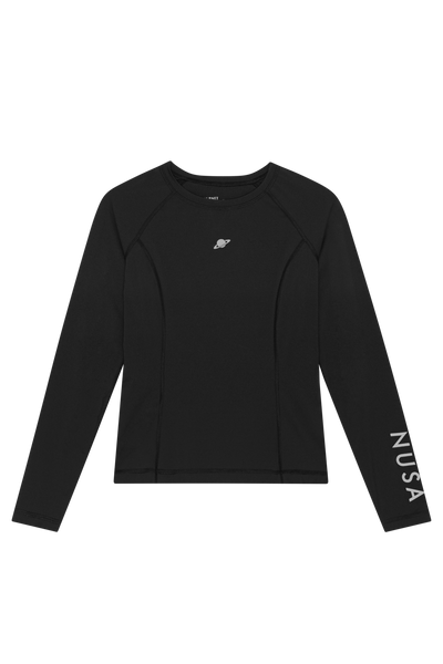 Women's Speed1 Long Sleeve - Black - Planet Nusa