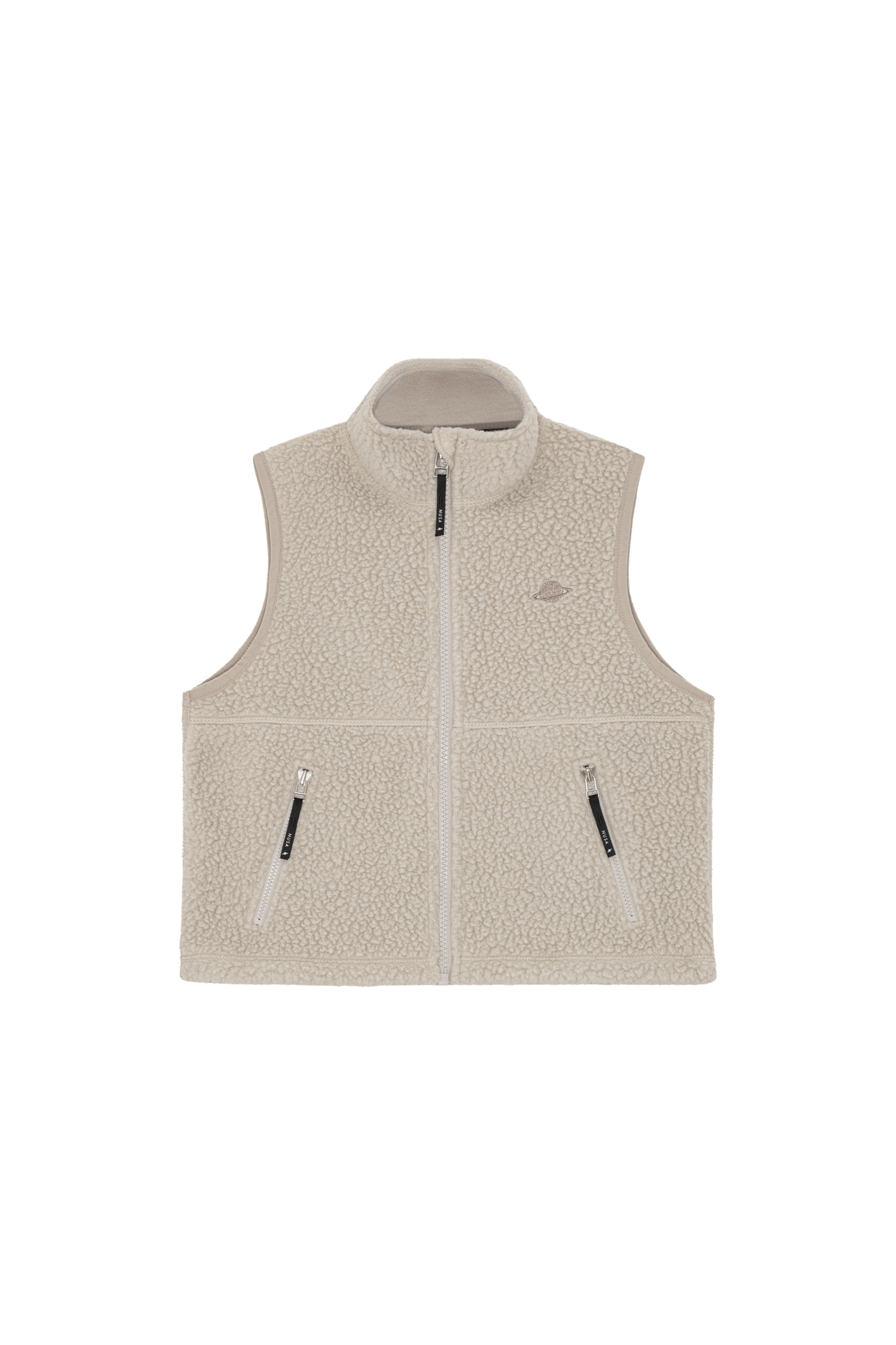 Kids' Pine1 Teddy Waistcoat Junior - Beige - Planet Nusa