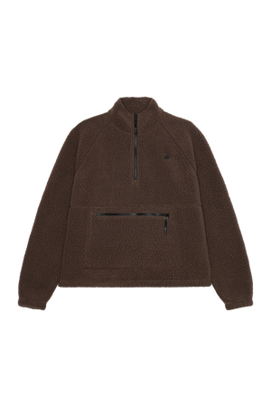SHELTER1 TEDDY HALF ZIP