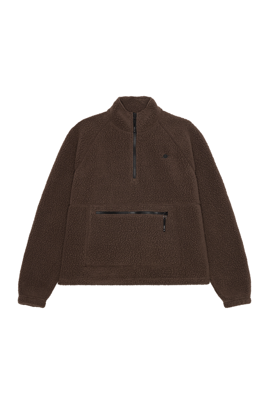 SHELTER1 TEDDY HALF ZIP