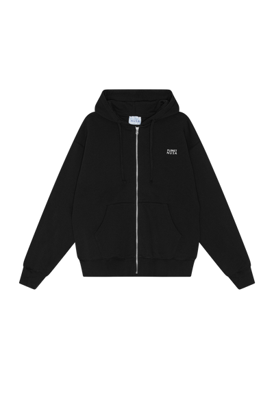 Women's Zip1 Hoodie - Black - Planet Nusa
