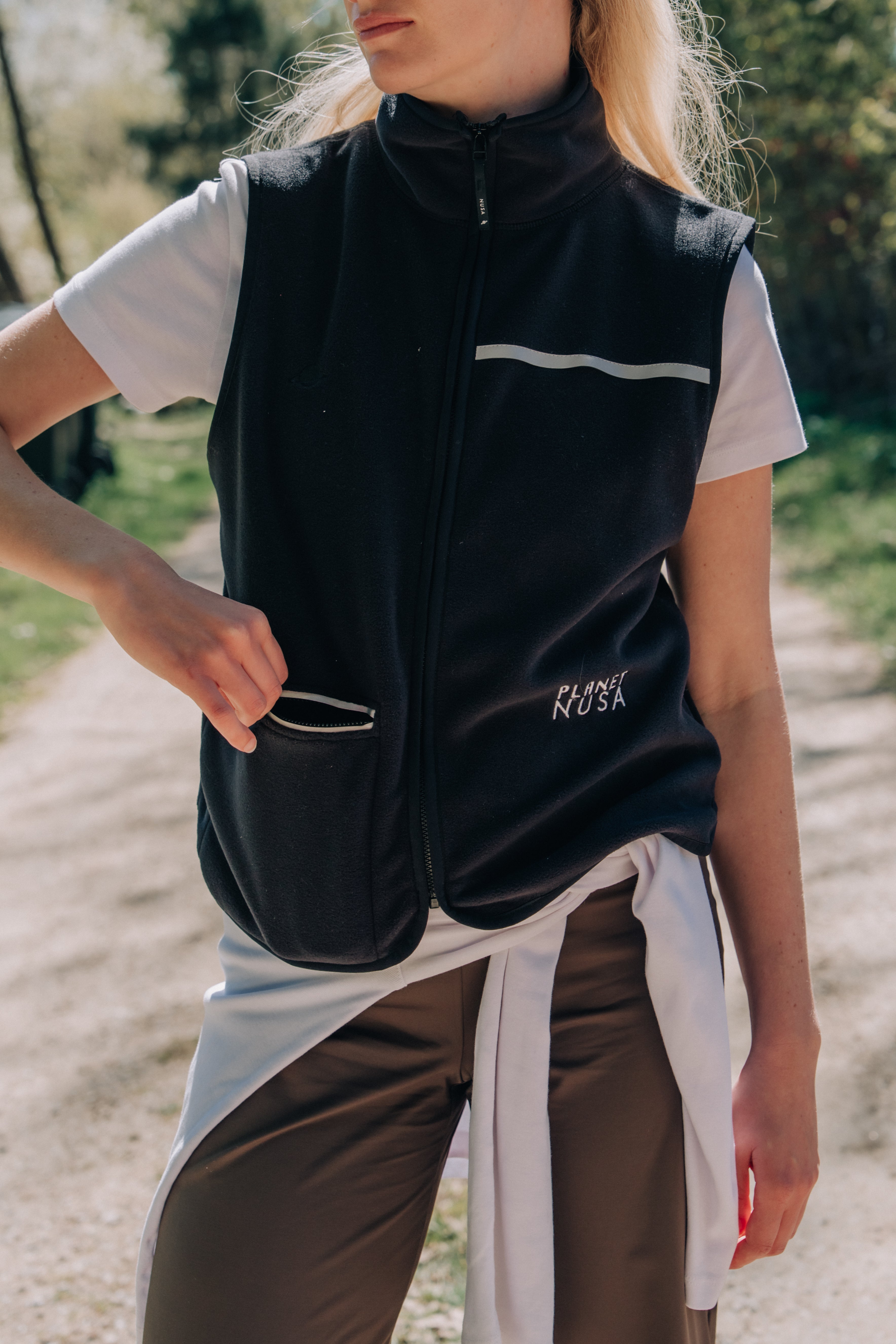 Women's Scout1 Waistcoat - Black - Planet Nusa