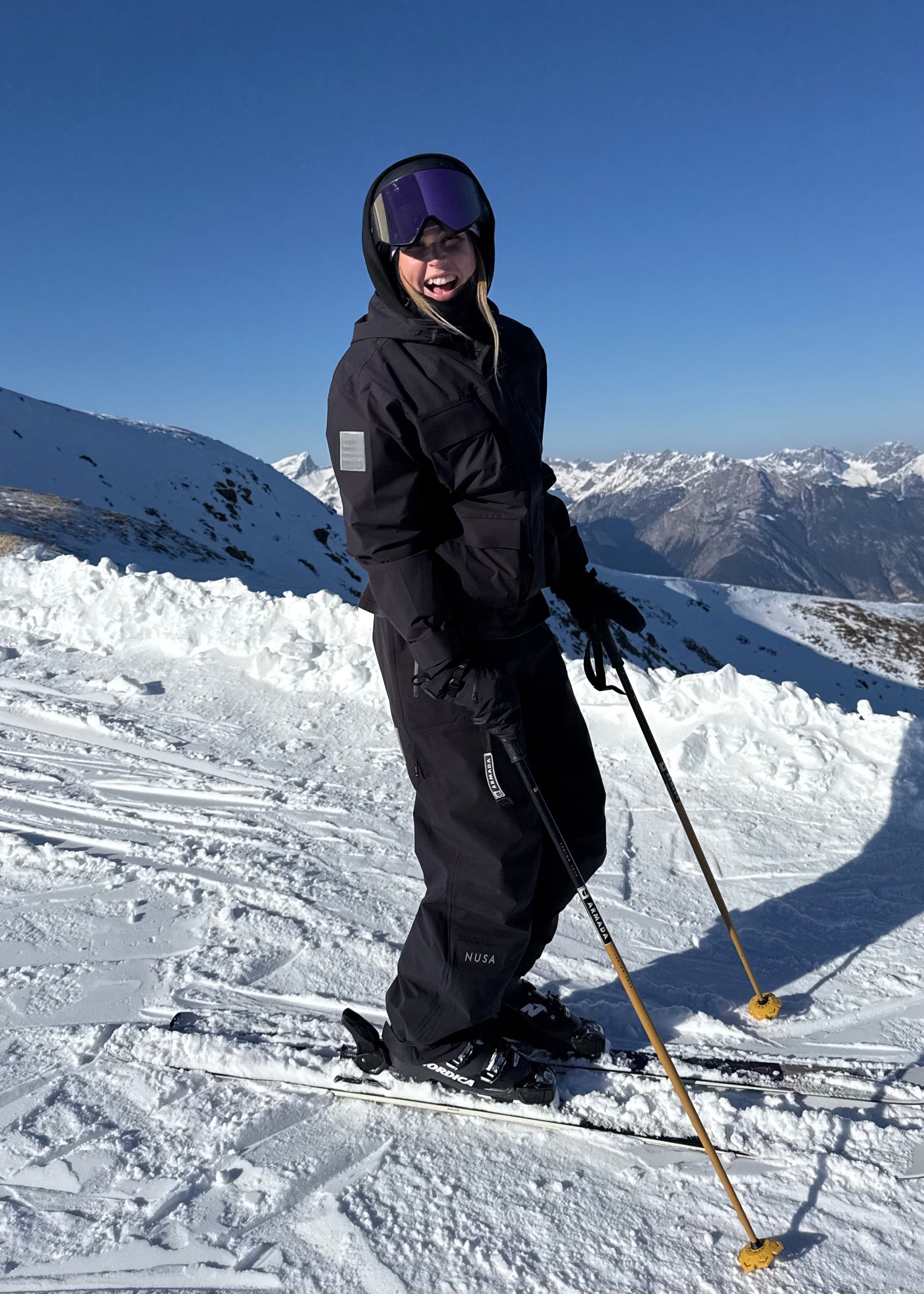 Ski1 Pants - Black - Planet Nusa