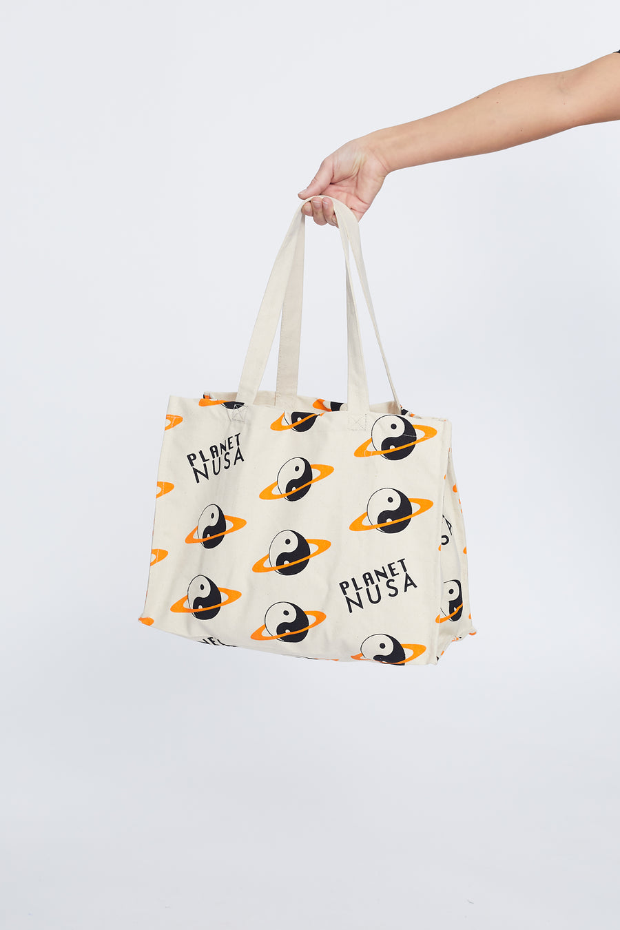 GYM BAG ORANGE YIN YANG
